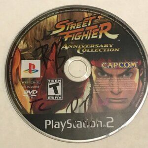 PS2 Street Fighter Anniversary For PlayStation 2